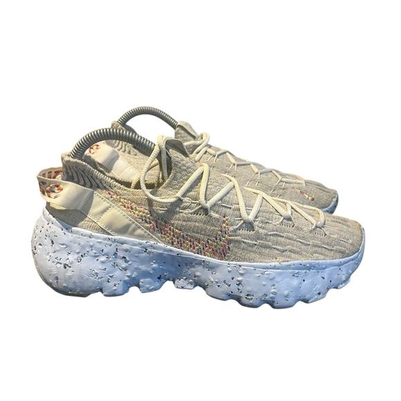 Nike Space Hippie 04 Photon Dust Sneaker Shoe CD3476-102 US Women's Size 8.5 - Picture 1 of 9